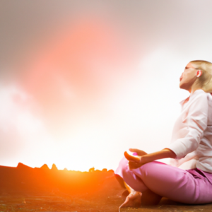 Obtaining happiness through meditation